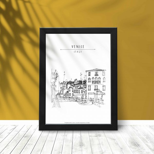 Venetië art Printable Italië