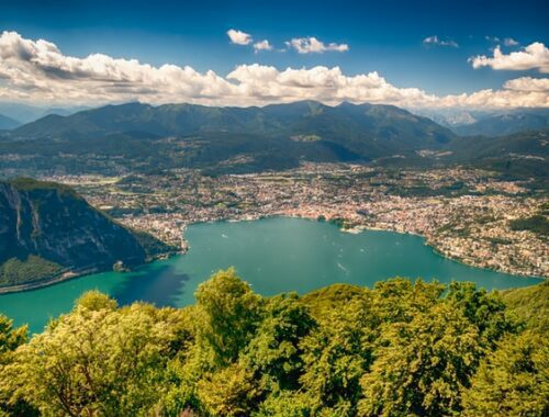 Como meer Lombardia Italië