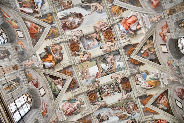 Sixtijnse Kapel Rome Italië - Italiaanse kunst en cultuur