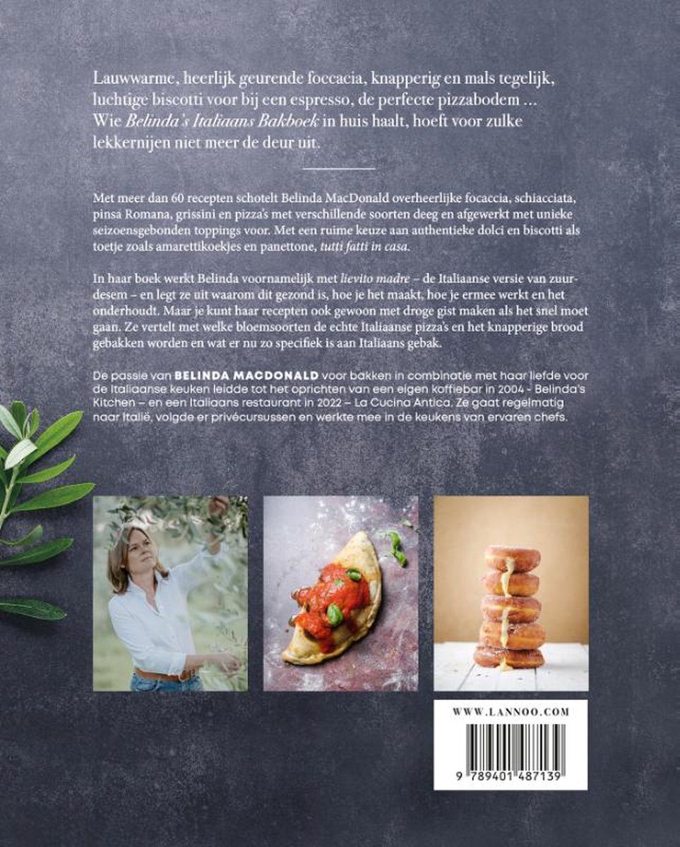 Belinda's Italiaans Bakboek: Een Smakelijke Reis van Pizza tot Panettone