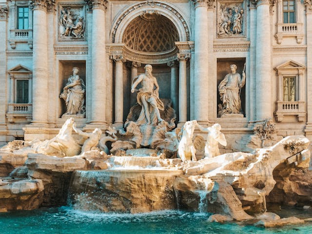 Trevi fontein in Rome - Foto door Ezgi Kaya op Pexels Trevi fontein in Rome - Expedition Italia