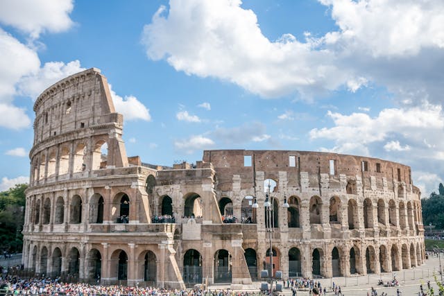 Colosseum in Rome - Foto door Oliver Lechner Colosseum in Rome - expedition Italia