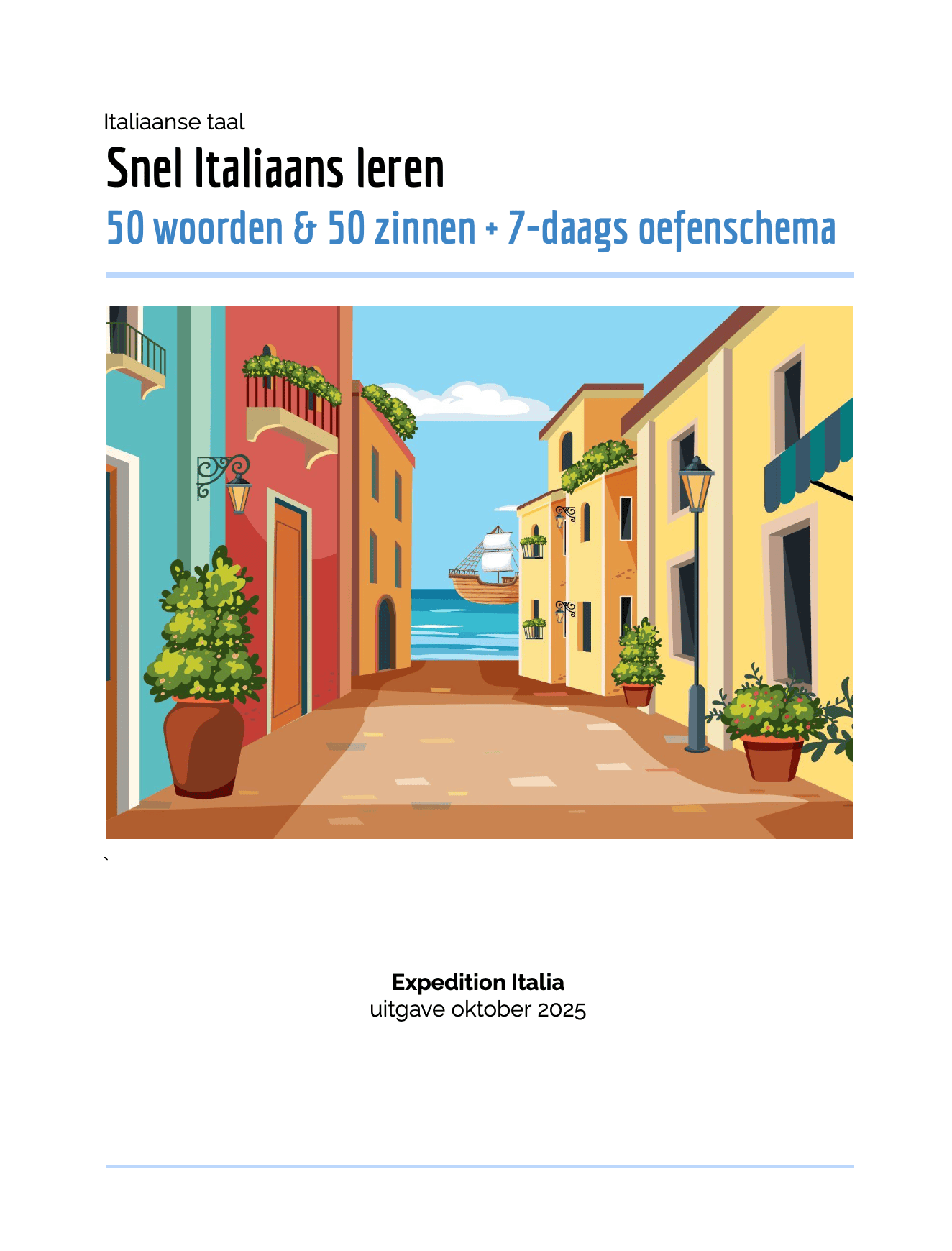 Snel Italiaans leren - Expedition Italia